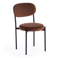 Chaises en tissu design nordique moderne et minimaliste, dossier pour salon, chaises de salle à manger en bois massif pour la maison