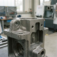 Pièces moulées en sable ASTM A48 Classe 30, composant hydraulique robuste en fonte grise pour équipement agricole