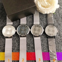 Montre sport et affaires haut de gamme pour femme, 38 mm, en alliage, mouvement à quartz, cadran à aiguilles, placage IP noir, style DW