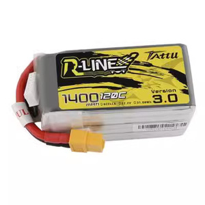 Batterie Lipo R-Line 1550mAh 4S 120C pour drone FPV de course, version 3.0 - Product Image 2