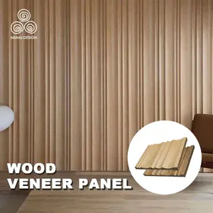 MUMU优质办公装饰工程松木复合门板墙覆木镶板