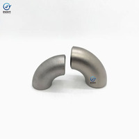 Codo de Acero al Carbono ASME/ANSI B16.9 Lr Sr Sin Costura/Soldado a Tope, 180/90/45 Grados, Accesorio para Tuberías de Alta Presión Resistente a la Corrosión