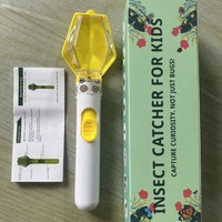 Attrape-insectes en plastique GL pour enfants, kit éducatif de capture d'insectes avec loupe 6X pour une utilisation en intérieur/extérieur
