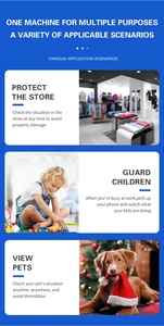 Caméra de sécurité domestique WiFi P2P à prix avantageux, audio bidirectionnel, sans fil, PTZ 360°, CCTV intérieure, application IP 1080P, caméra bébé WiFi A3 Cloud - Product Image 6