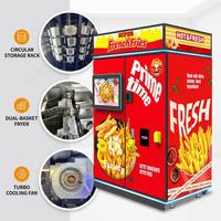 Distributeur automatique de frites et de chips IPLAYSMART avec écran tactile, surveillance à distance et intégration cloud