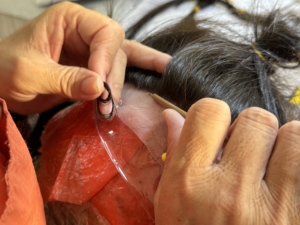 0.03MM Vloop Super Thin Skin <b>Toupee</b> for Men Hair System Poly Base Hairpiece - Product Image 5