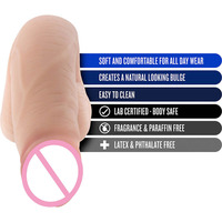 Consolador pequeño con textura de piel ligera y realista, Mini consolador para pene de 5 pulgadas, TPE suave, consolador realista para mujer, ropa interior lesbiana