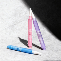 Stylo d'huile nourrissante transparente pour ongles 3ml, 3g, pour enfants et usage domestique, soin des cuticules et des doigts