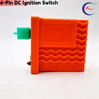 Contrôleur d'allumage CDI programmable 9D réglable FIGHTER MOTO DC RACING pour moto 70CC 100CC 110CC 4 BROCHES