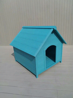 Abri pour animaux de compagnie en plastique HIPS, style bois, pour extérieur, chambre à coucher, mignon, cage en plastique, maison, chaise Adirondack en plastique