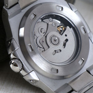 Reloj Personalizado con Nombre, Sin Logotipo, Movimiento Automático NH38, Reloj Mecánico con Cristal de Zafiro, Relojes de Lujo para Hombre NH38 con Esfera Hueca - Product Image 6