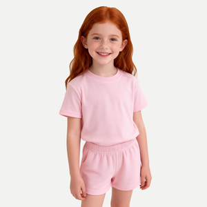 Conjuntos de Ropa de Tela de Rizo para Niños, Ropa de Verano para Bebés, Conjuntos de Dos Piezas con Pantalones Cortos, Ropa de Playa, Toalla, Ropa para Niños - Product Image 4