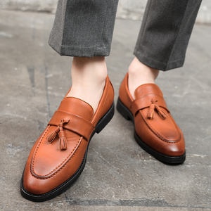 Chaussures habillées décontractées pour homme, style italien de luxe, idéales pour le bureau et les soirées, collection 2024, best-sellers - Product Image 4