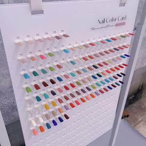 Livro de Exposição de Esmaltes Personalizável de Fábrica, Placa de Exibição de Plástico para Salão, Comparável à Placa de Exibição de Gel de Unha Acrílico - Product Image 4