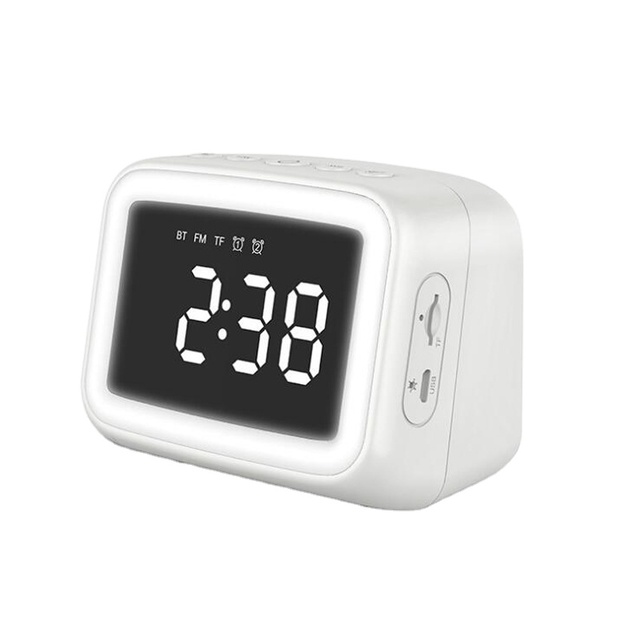 2024 New Multi-function Mini Bluetooth Speaker BT511 Home Use Mini Speaker LED Night Light Subwoofer Speaker Bass Holiday Gift