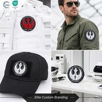 Patch rond 3D en PVC et dentelle, motif Déesse Spartan Mandalorienne, avec crochet pour badges et brassards
