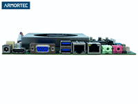 Motherboard Industri Tertanam Intel Generasi ke-10/ke-8 I3/I5/I7 10110U 10310U 8257U DDR4 64GB SATA Mini-ITX Terintegrasi Desktop Baru