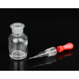 Langjian Glass <b>Dropper</b> <b>Bottle</b> 30ml 50ml 125ml Amber Graduated Sterile Laboratory Equipment Set - Product Image 3