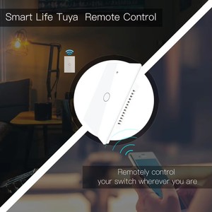 1 2 3 4 Gang US luce Smart interruttori a parete in vetro interruttore RF433 Tuya Mini Wifi interruttori compatibili con Alexa Google Home - Product Image 2