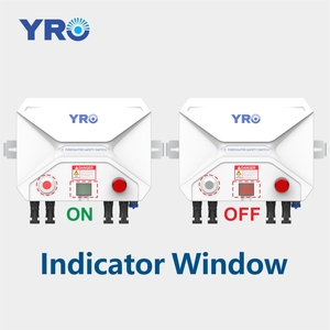 YRO güneş PV dizi seviye hızlı kapatma güneş anahtarı itfaiyeci güvenlik akıllı cihaz <span class=keywords><strong>5</strong></span> dize DC 1500V su geçirmez IP65 - Product Image 6