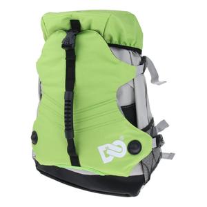 Zaino per pattini in linea verde per scarpe e stivali da pattinaggio a rotelle comodo per riporre e trasportare la borsa - Product Image 6