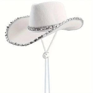 Trang phục độc ác tùy chỉnh texan Cowgirl mũ cao bồi dành cho người lớn ưa thích ăn mặc mũ - Product Image 2