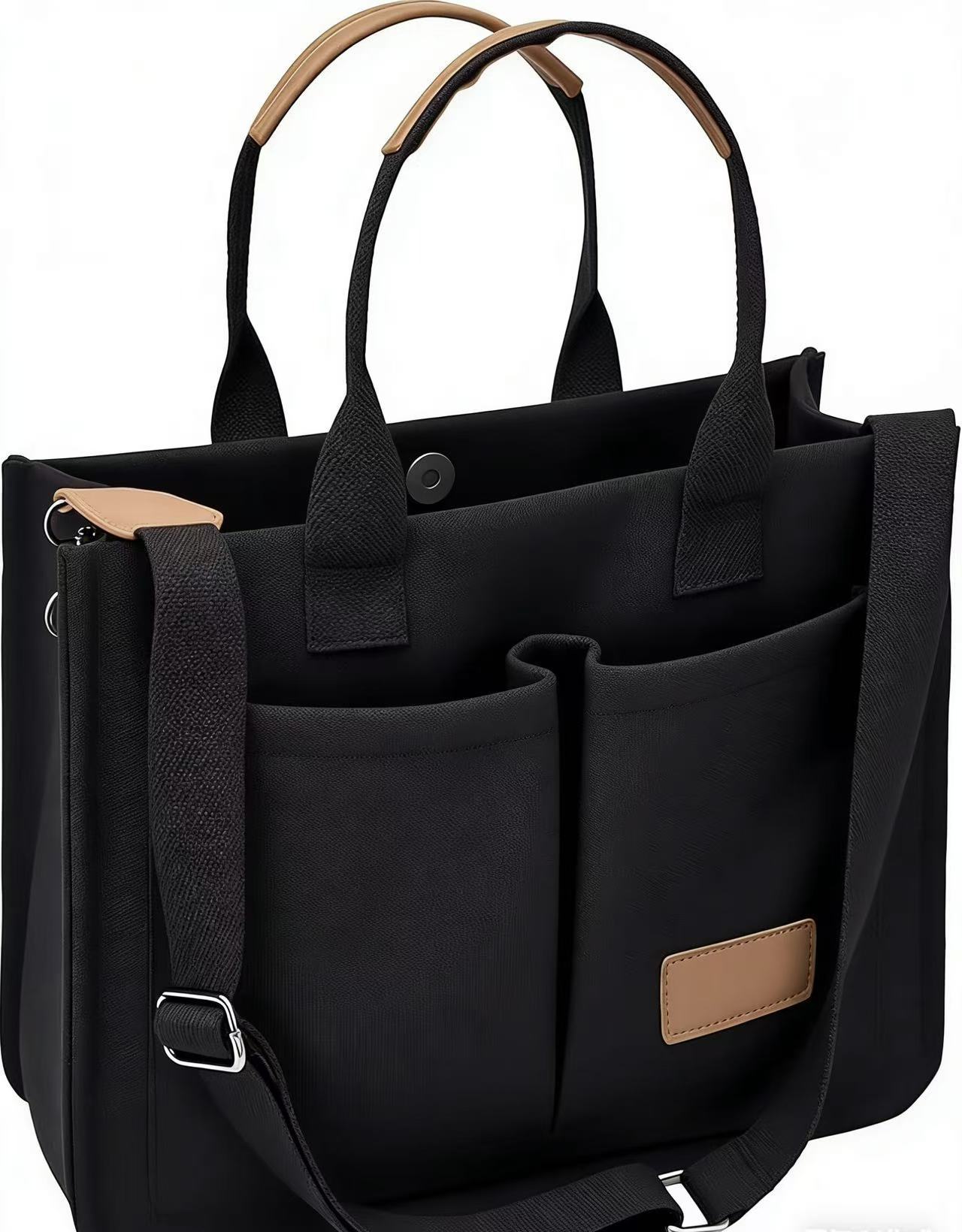Spacious Canvas Tote Lightweight Foldable