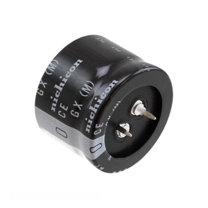 Condensateur à montage en circuit imprimé traversant (TH) en aluminium 220 µF 20 % 450 V SNAP TH 220 µF LGX2W221MELC25 - Product Image 1