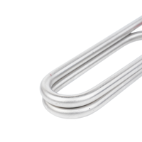 Tube chauffant électrique submersible en acier inoxydable 304, étanche