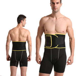 Ceinture de sudation en néoprène pour le sport et le fitness, ceinture de maintien élastique gaufrée pour le soutien de la taille - Product Image 1