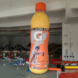 Botella Inflable Gatorade de 8-10 Pies con Impresión Digital, Modelo Publicitario Resistente al Agua - Product Image 1