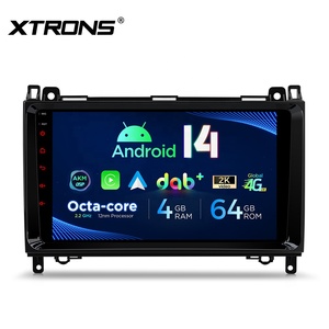 XTRONS 9 pulgadas 4 + 64GB Android Car Stereo Player DAB AKM DSP 4G IPS Giroscopio Sensores para Mercedes Benz/Volkswagen Crafter - Product Image 3