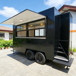 Trailer Makanan Murah Dengan Peralatan Dapur Dasar, Menerima Pesanan Khusus, Sesuai Standar AS dan Eropa - Product Image 1