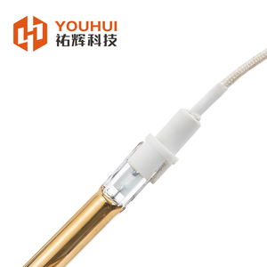 Tube chauffant infrarouge en forme d'oméga de 100W-6KW, plusieurs types, semi-plaqué or - Product Image 5