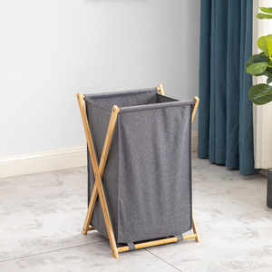 Cesta de almacenamiento de tela rectangular plegable personalizada al por mayor para el comercio exterior de <span class=keywords><strong>Amazon</strong></span> para <span class=keywords><strong>ropa</strong></span> <span class=keywords><strong>sucia</strong></span> en el baño o la lavandería - Product Image 4