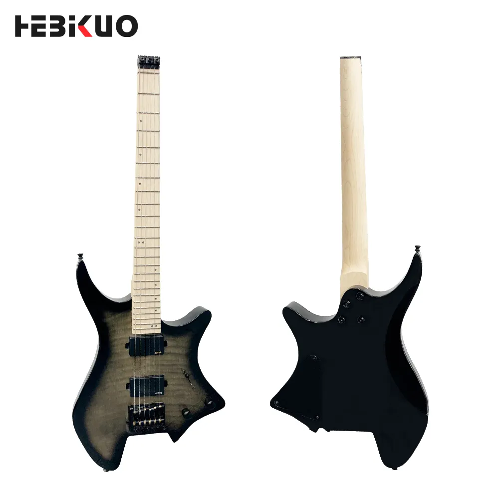 HEBIKUO KG-30 Atacado novos produtos rock maple guitarra baixo elétrico com aparência especial guitarra elétrica profissional