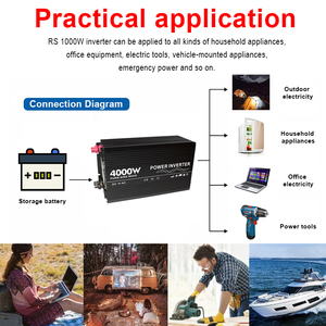 <span class=keywords><strong>Inversor</strong></span> de <span class=keywords><strong>Onda</strong></span> Sinusoidal <span class=keywords><strong>Pura</strong></span> KOSUN de 4000W, de CC 12V/24V a CA 110V/220V/230V - Product Image 5