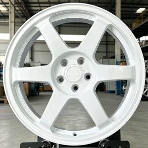 White5Thick <span class=keywords><strong>TE37</strong></span>กลอสฟอร์จ Wheels15-24Inch อัลลอยจานทรง<span class=keywords><strong>ตรง</strong></span>5X120 5X114.3สำหรับฮอนด้าโตโยต้าเจบีเอ็มสปอร์ตซีดาน<span class=keywords><strong>ขอบ</strong></span>ล้อ - Product Image 1