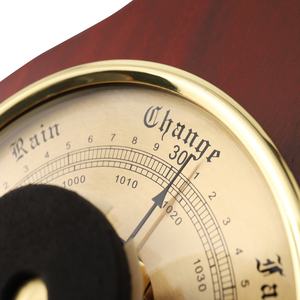 Termômetro multifuncional para estação meteorológica e barômetro analógico mecânico com design vintage - Product Image 6