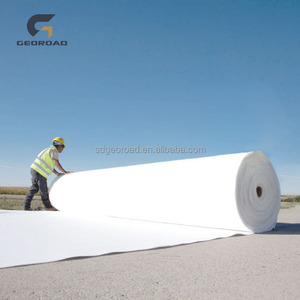 400gsm Polyester Spunbond Tissu géotextile non tissé Géotextile tissé imperméable - Product Image 3