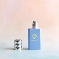 Flacon de parfum de luxe de 30 ml en verre, imprimé à l'écran, forme de cheveux lisses unique, avec vaporisateur et diffuseur à roseaux, directement de l'usine