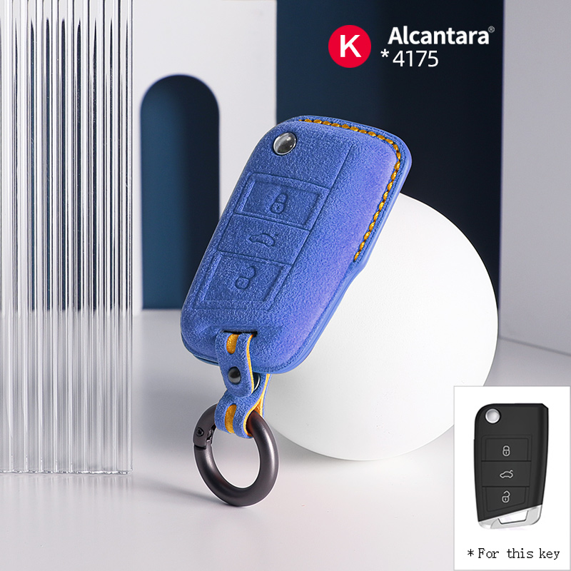 #4175 Sky blue+yellow stitching