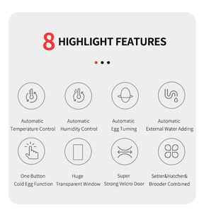 <span class=keywords><strong>Howard</strong></span> Big Window Dual Power Solar Energy 400 Egg Birth Incubator Máquina de eclosión completamente automática Huevos para incubar para granja usados - Product Image 3