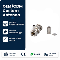 Câble coaxial RF BNC 50 ohms à faible perte, câble de raccordement pour connexion d'antenne de communication sans fil, prise en charge de la longueur personnalisée OEM
