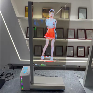 จอแสดงผลดิจิทัลแบบโปร่งใส OLED ขนาด 55 <span class=keywords><strong>นิ้ว</strong></span> สำหรับโฆษณาเชิงพาณิชย์ ติดตั้งบนกระจกหน้าร้านค้าปลีก ห้างสรรพสินค้า - Product Image 2