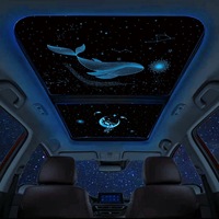Lumière ambiante LED pour toit de voiture, accessoires universels pour toit ouvrant, lumière ambiante intérieure LED pour voiture