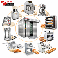 Équipement de boulangerie commercial certifié CE ETL, ensemble complet de machines à pain industrielles, fournisseur d'équipements de boulangerie de Guangzhou