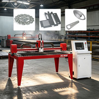 Máquina de Corte Láser de Fibra Industrial CNC 1313T, Mini Cortadora Portátil de Chapa Metálica de Alta Precisión con Enfriamiento por Agua para Acero Inoxidable