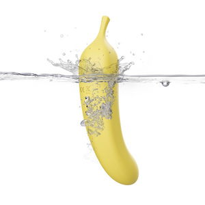 Vibrateur en silicone en forme de banane à 7 modes de vitesse, mini-masseur féminin, vibrateur clitoridien suceur, gode pour femmes, jouet sexuel - Product Image 2