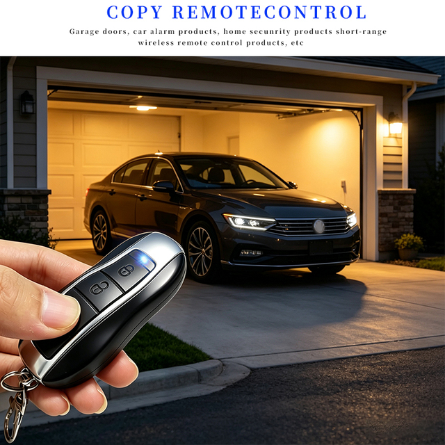 4 Button Universal RF Remote Control Duplicator 433MHz 315MHz Wireless Garage Door Opener Copier Gate Remote Key Transmitter